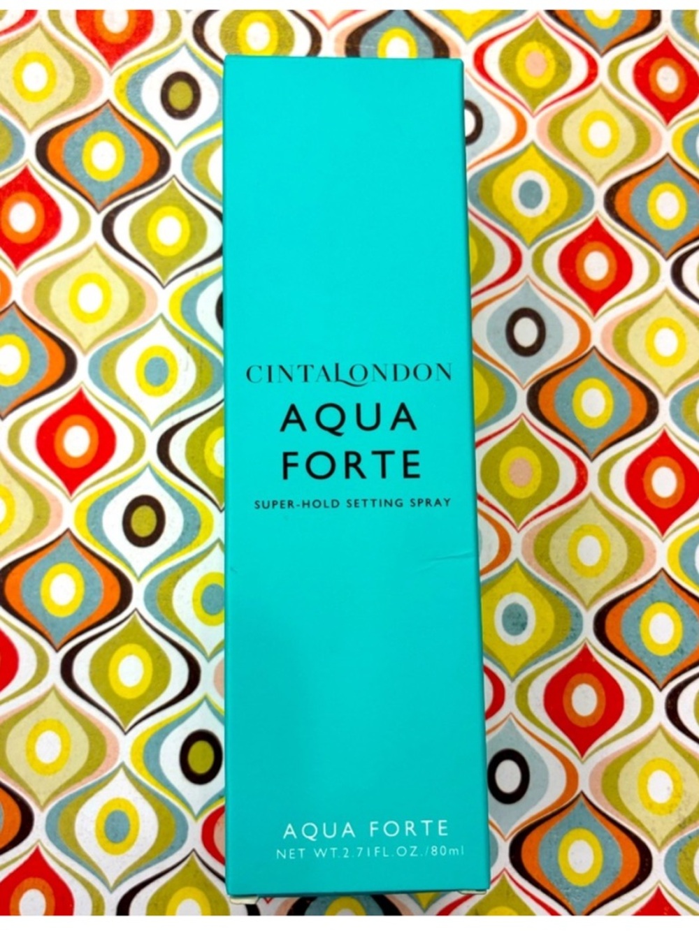 Cinta London Aqua Forte Super-Hold Setting Spray